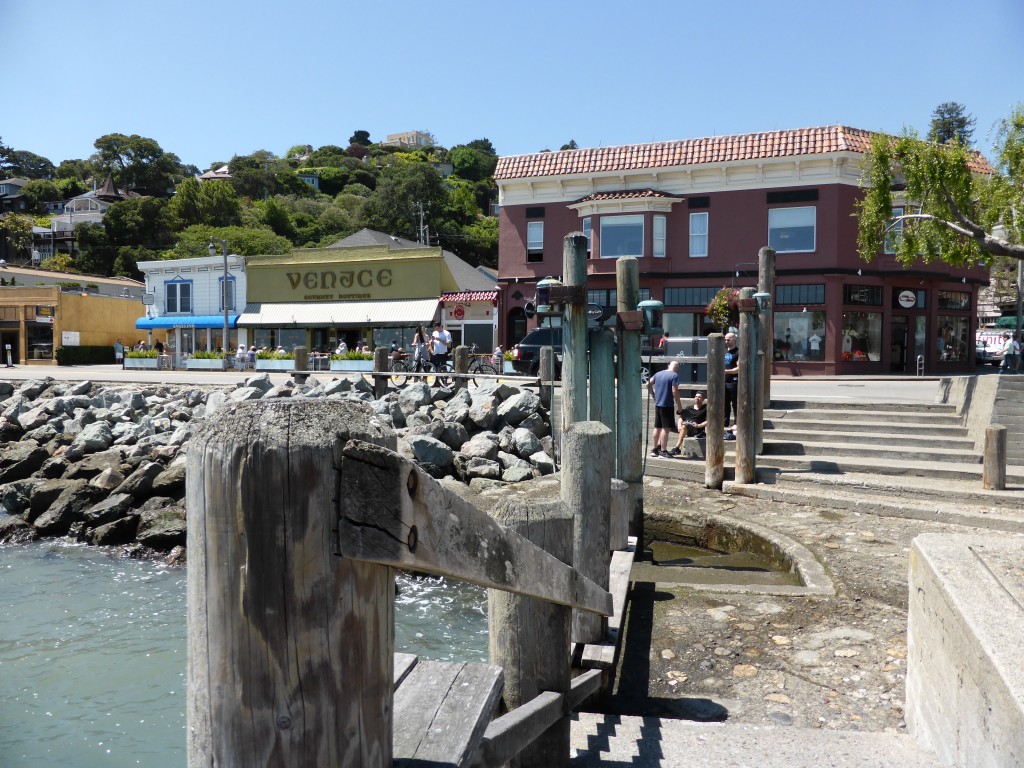 On the pier at Sausolito