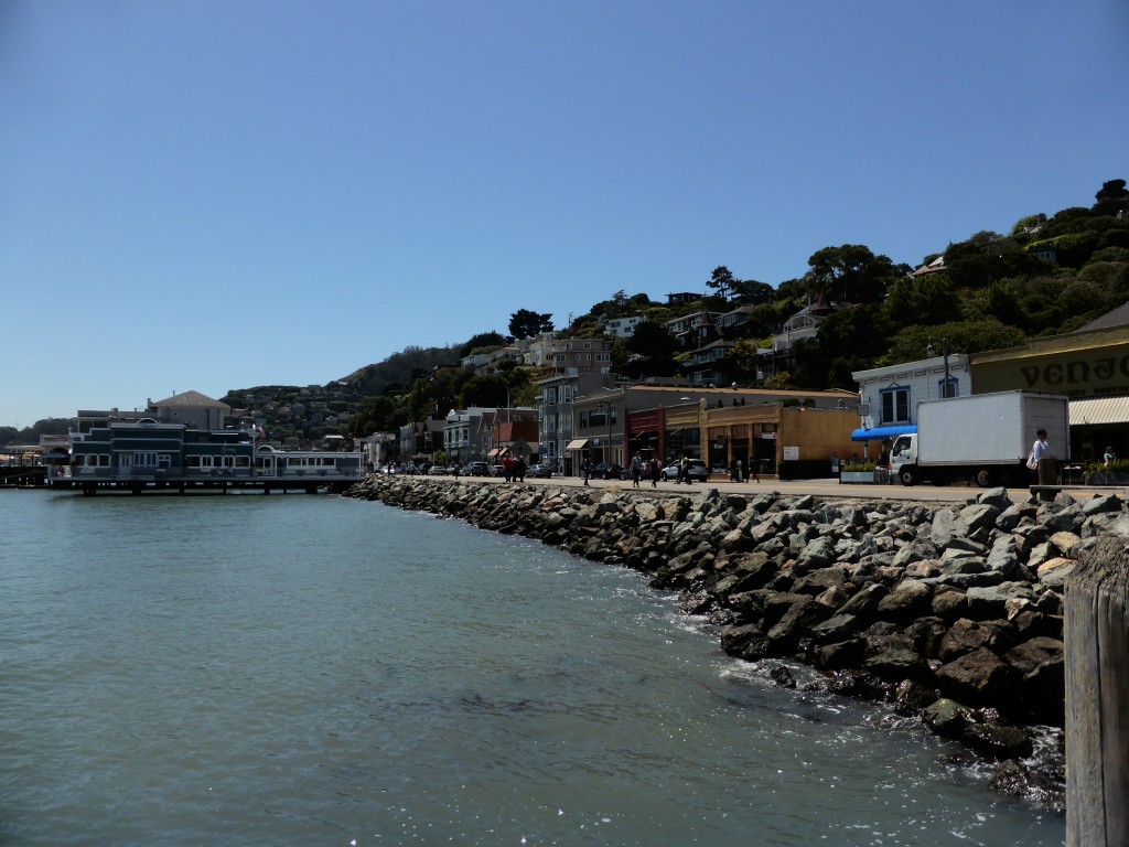 The pier at Sausolito