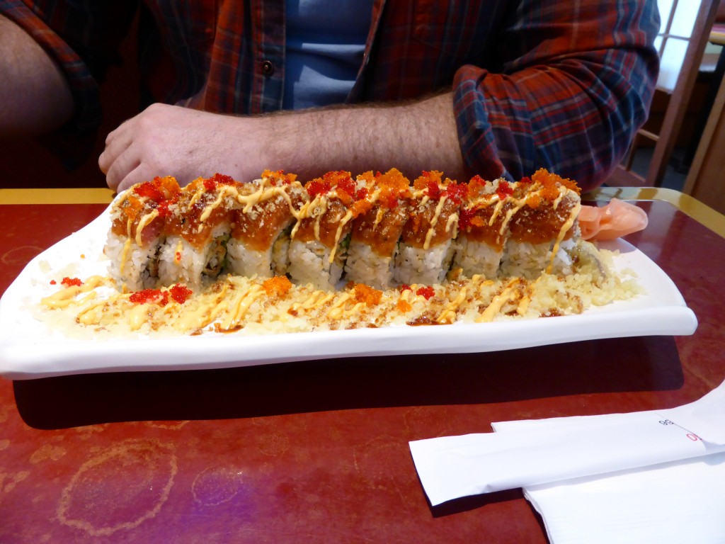 Tarantula Sushi Roll