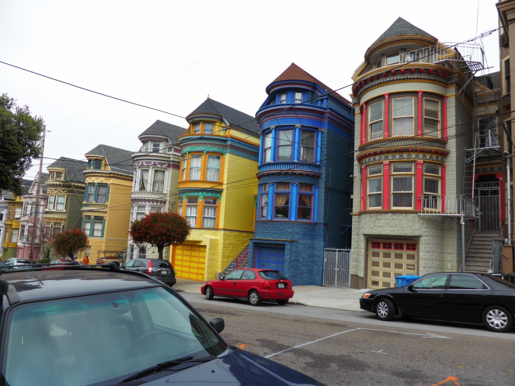 Lovely houses in Haight/Ashbury