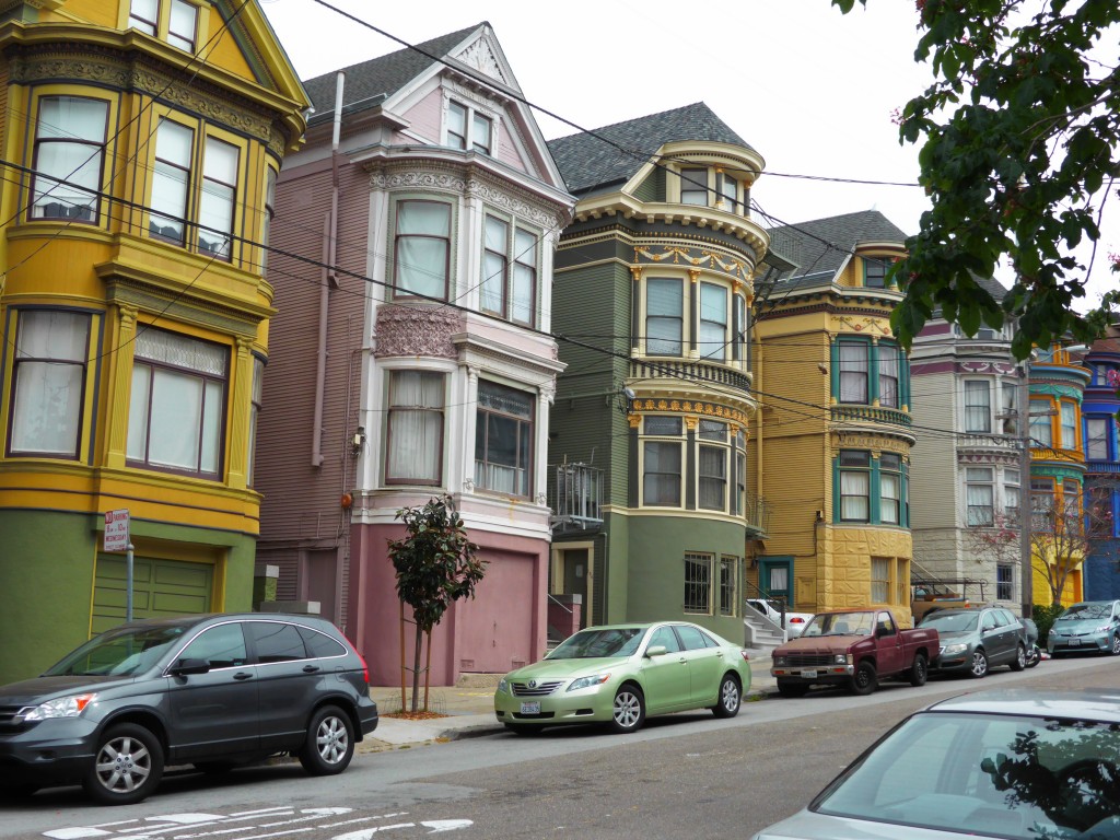 Lovely houses in Haight/Ashbury