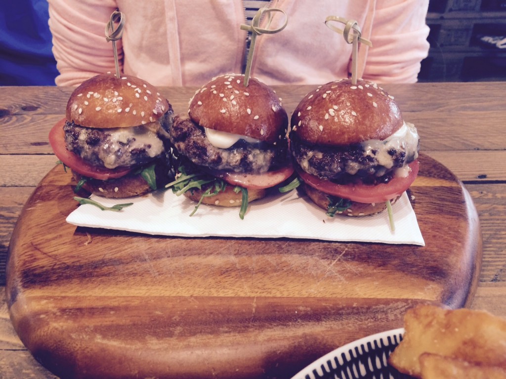 Black Angus Beef sliders