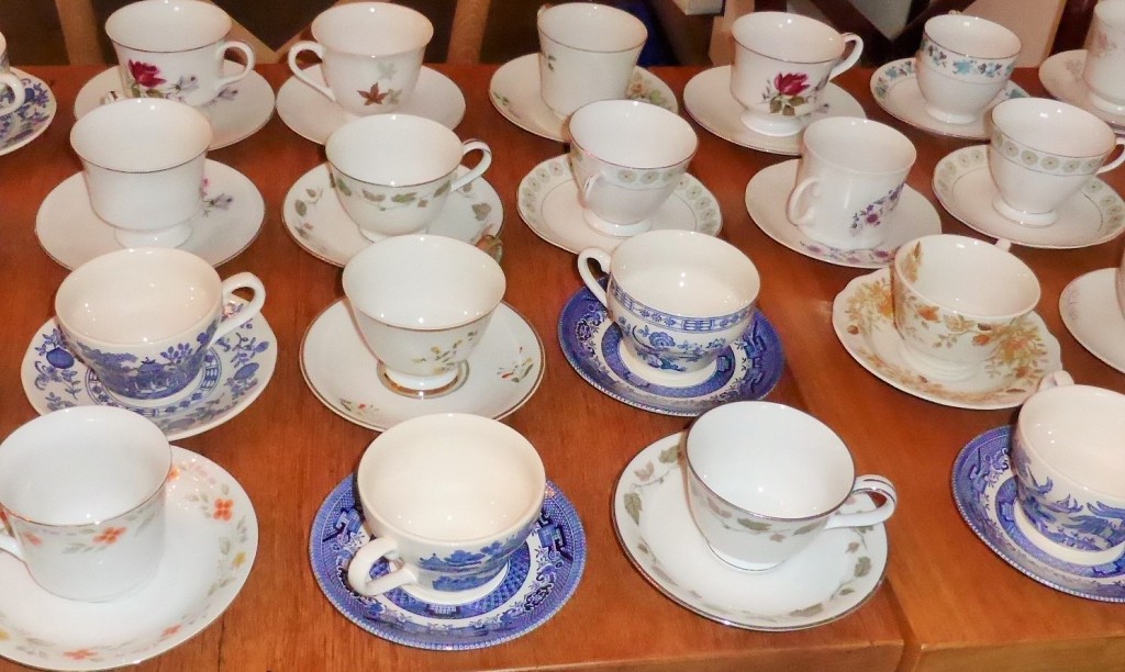 Mismatched tea cups!!