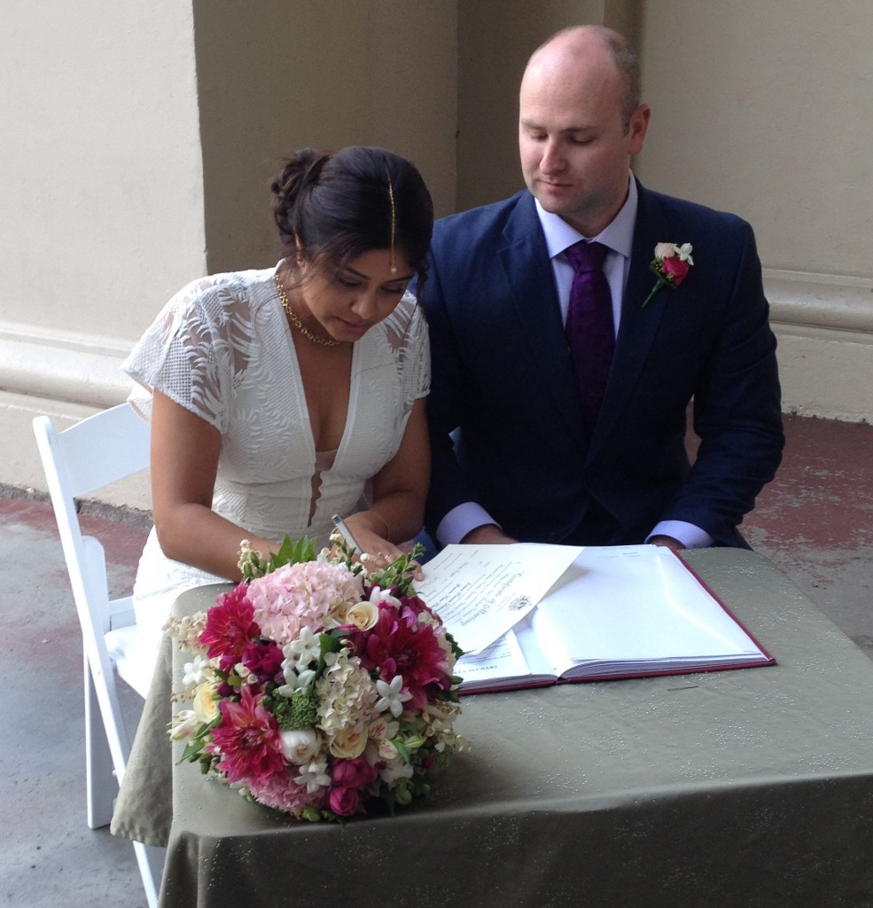 Signing the certificate