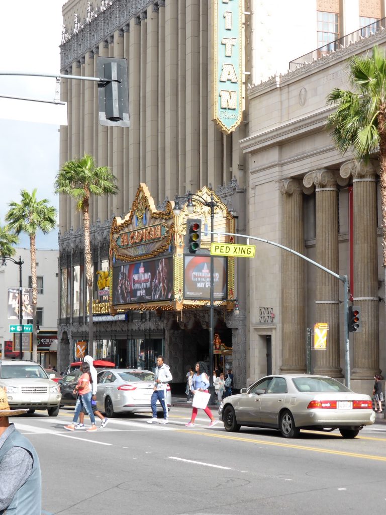 Cool theatre I saw on our way to Chinese Theatre