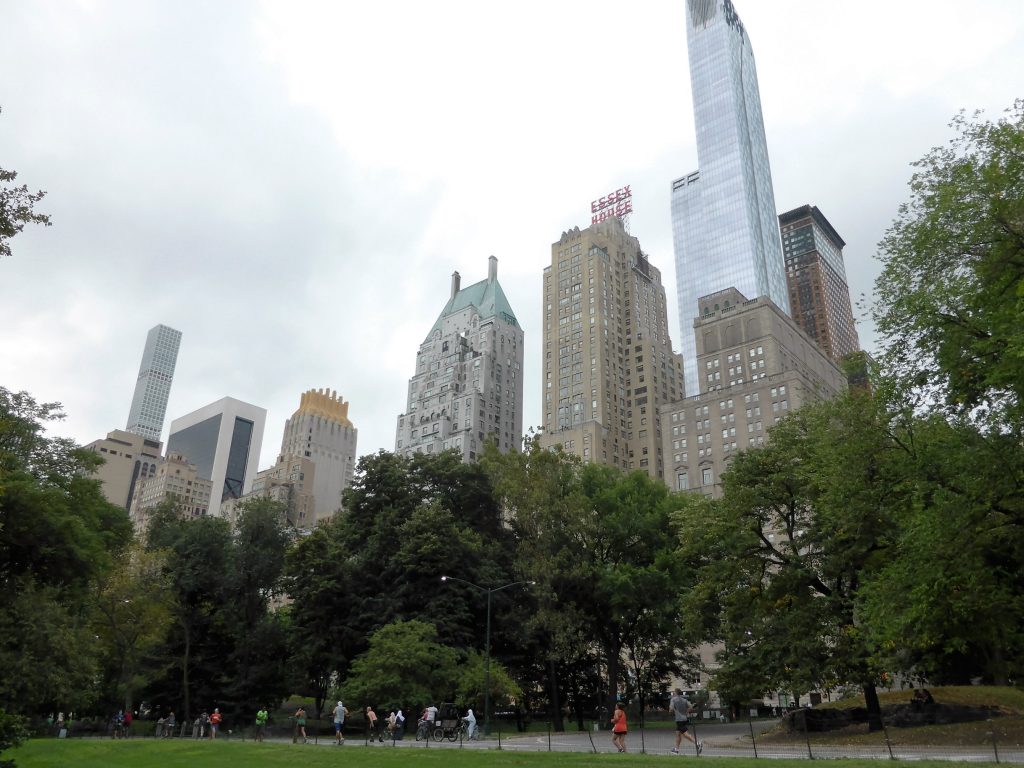 Buildings from Central Park