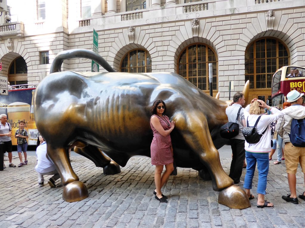 The bull - didn't rub his testicles