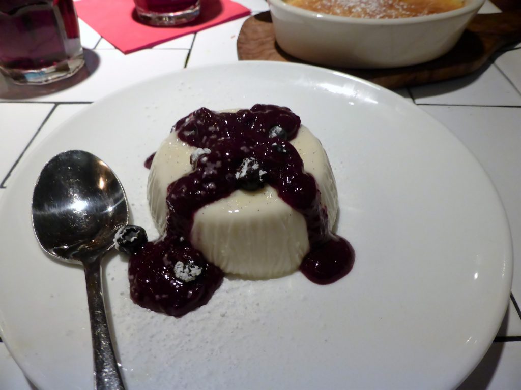 Panna cotta - for actual dessert 